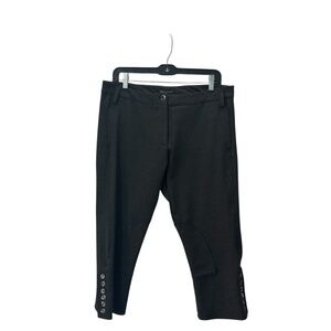 Ann Everett Charcoal Gray Cropped Capri Pants Size 4(No Size Tag)